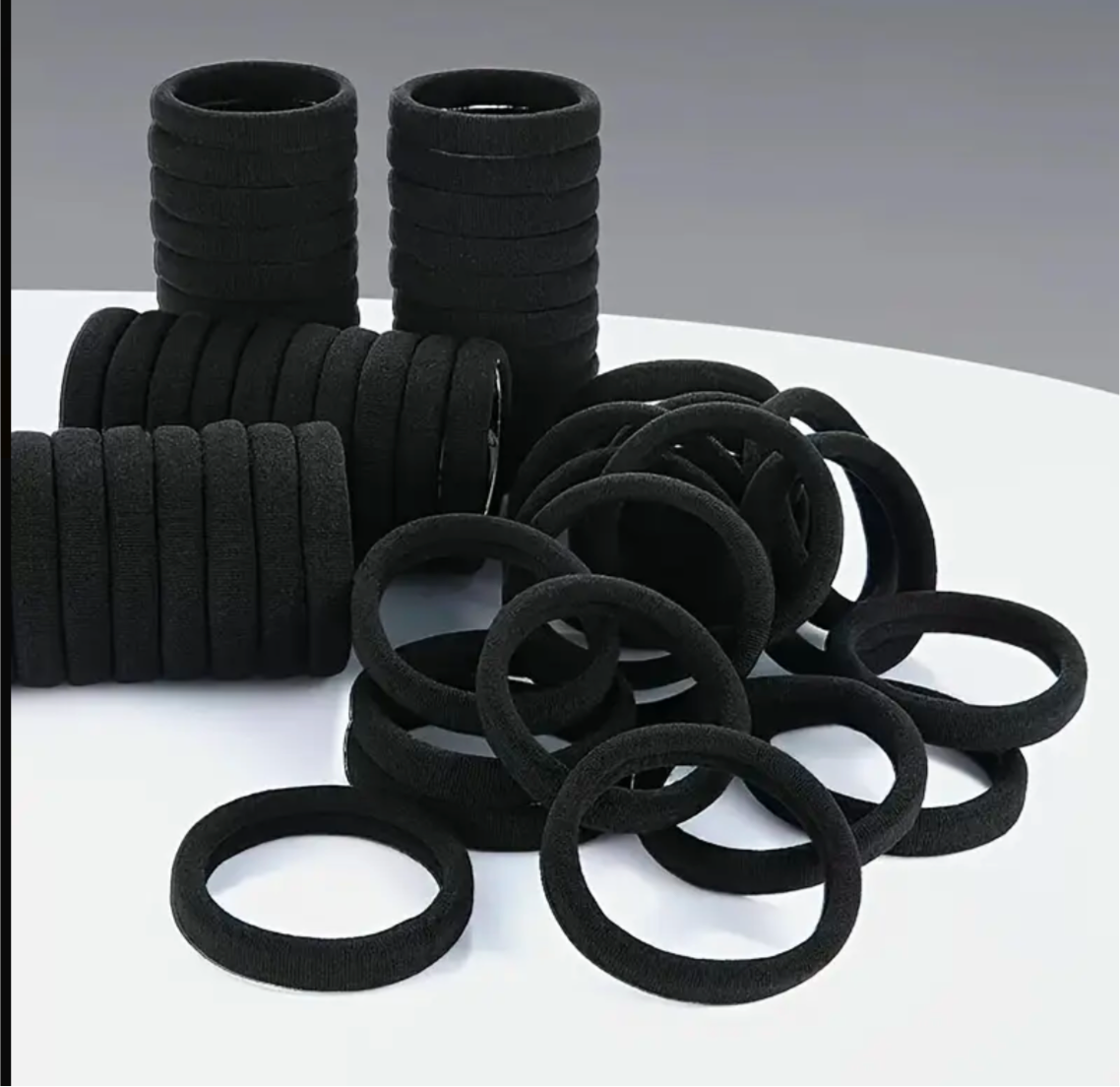 Jersey Elastic Hair Ties 10pcs