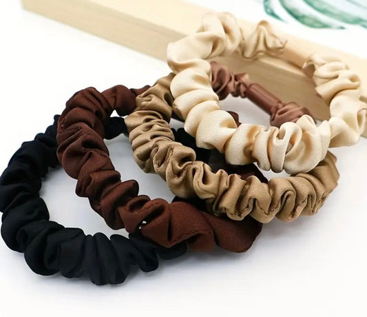 Satin Hair Ties 4pcs